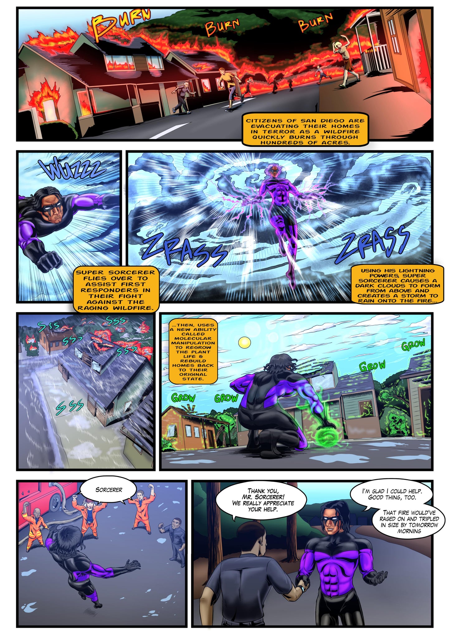 "The Great & Powerful Super Sorcerer: Jarrell Strikes!" (Digital)