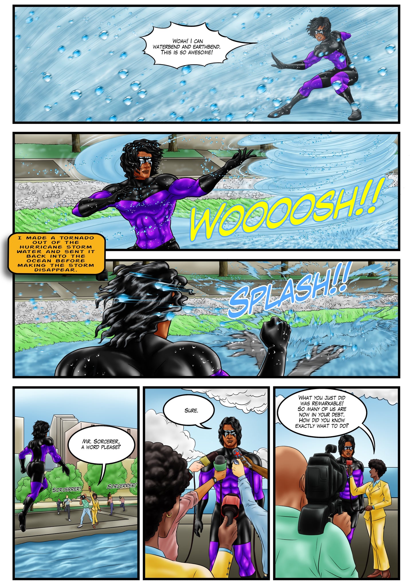 "The Great & Powerful Super Sorcerer: Jarrell Strikes!" (Digital)