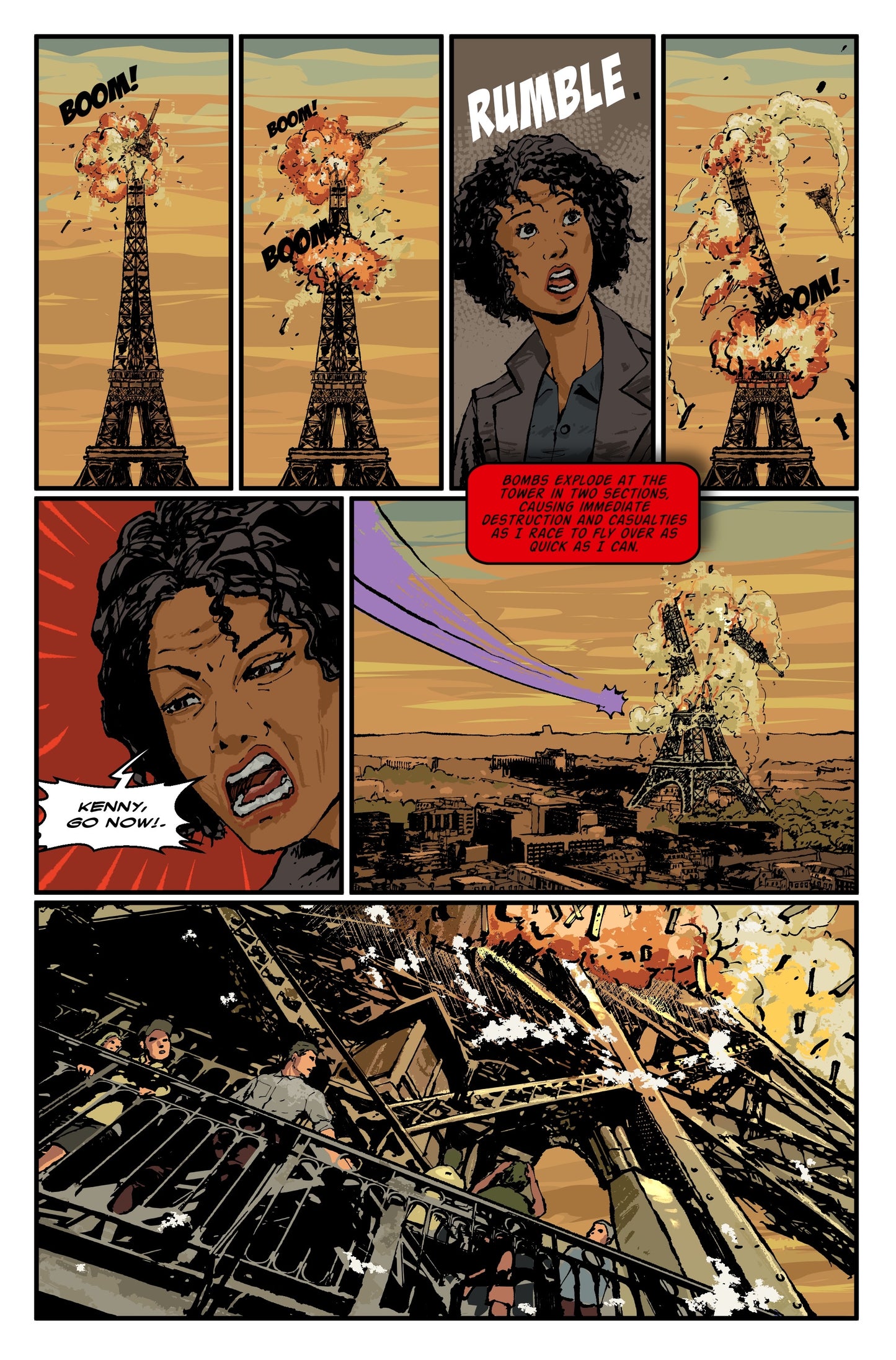 "The Magnificent Super Sorcerer in Paris Is Burning" (Digital)