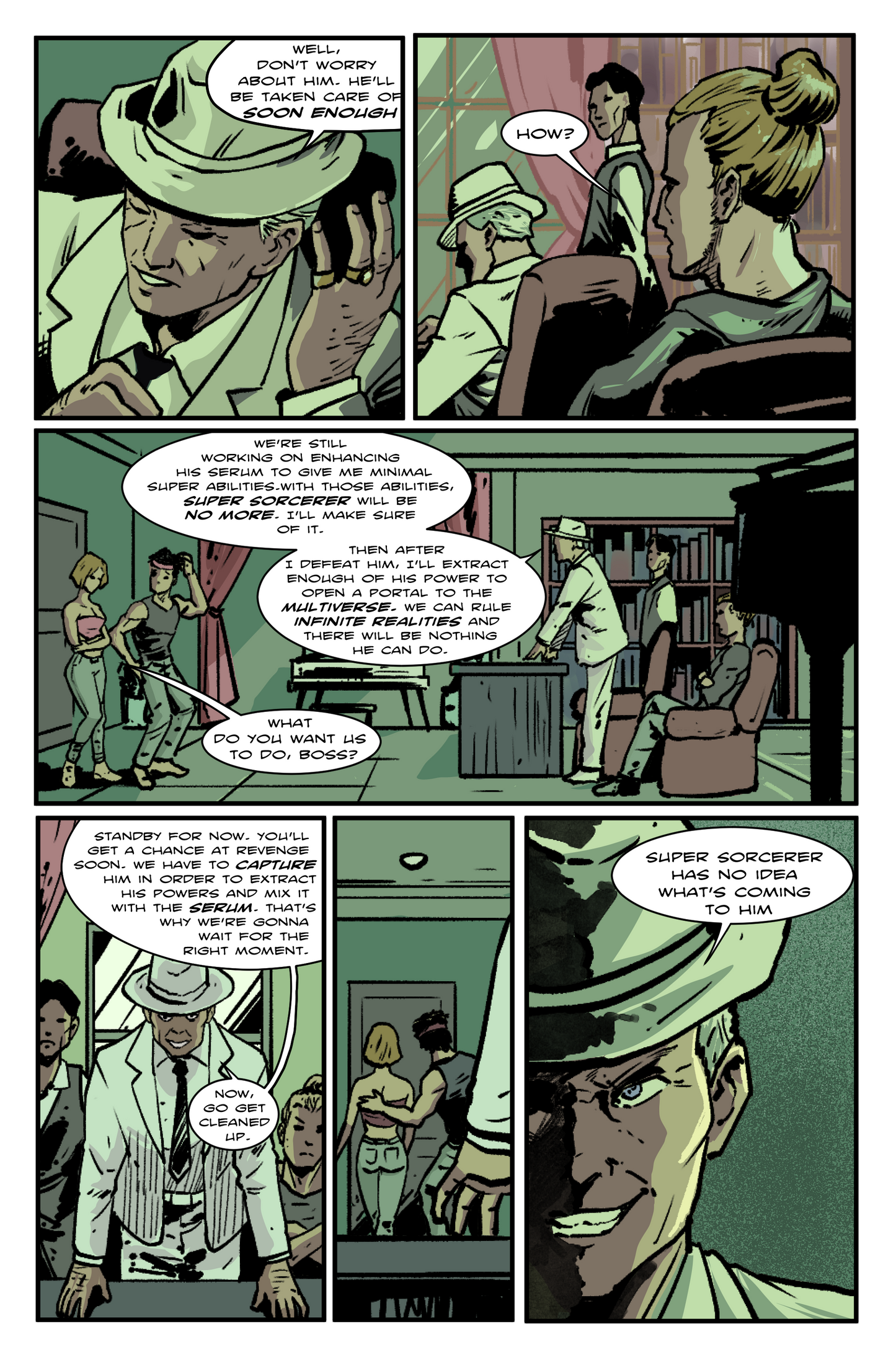 "The Magnificent Super Sorcerer in Paris Is Burning" (Digital)