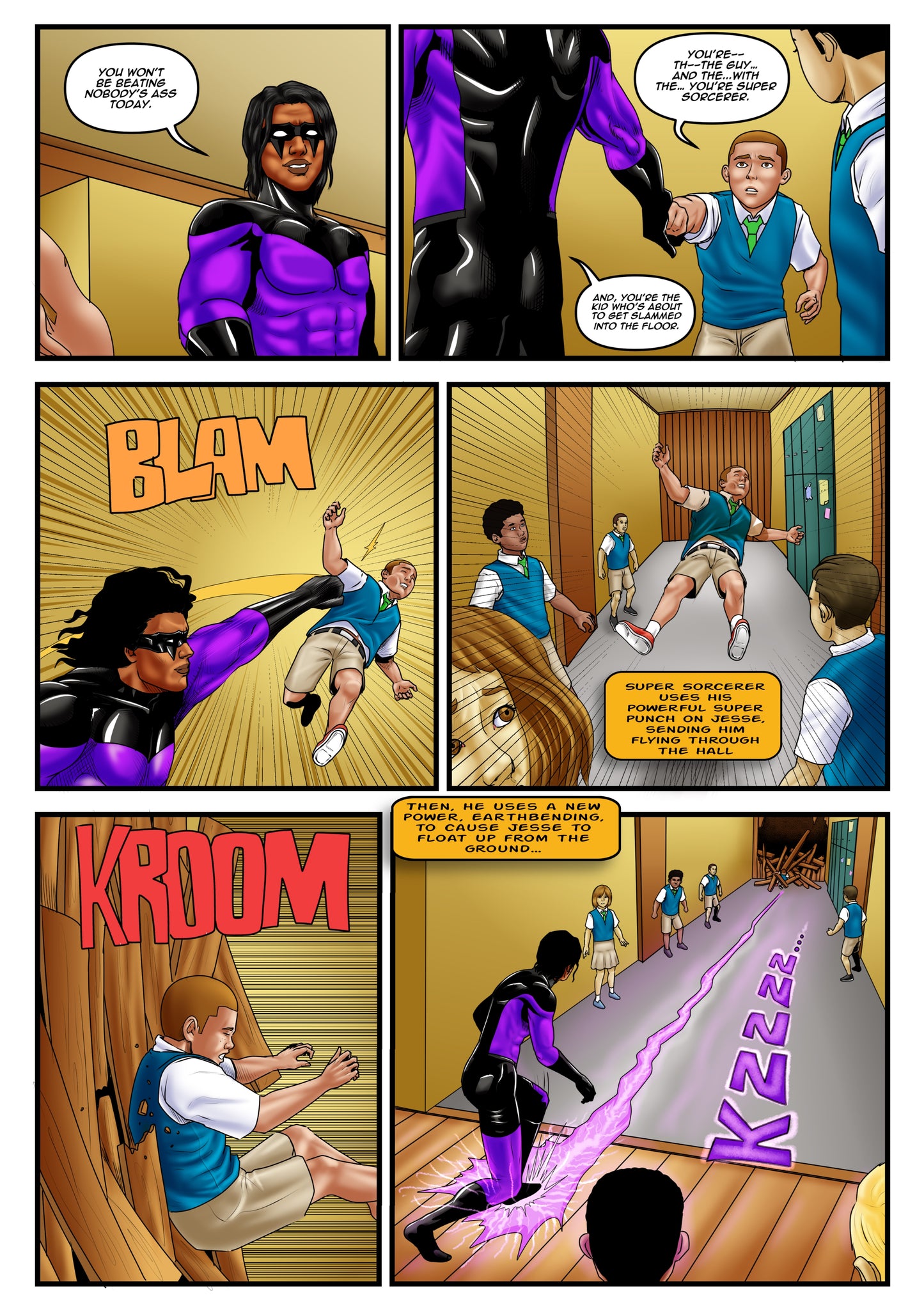"The Great & Powerful Super Sorcerer: Jarrell Strikes!" (Digital)